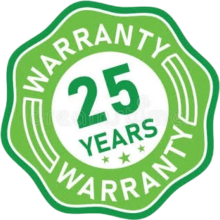 25 year warranty