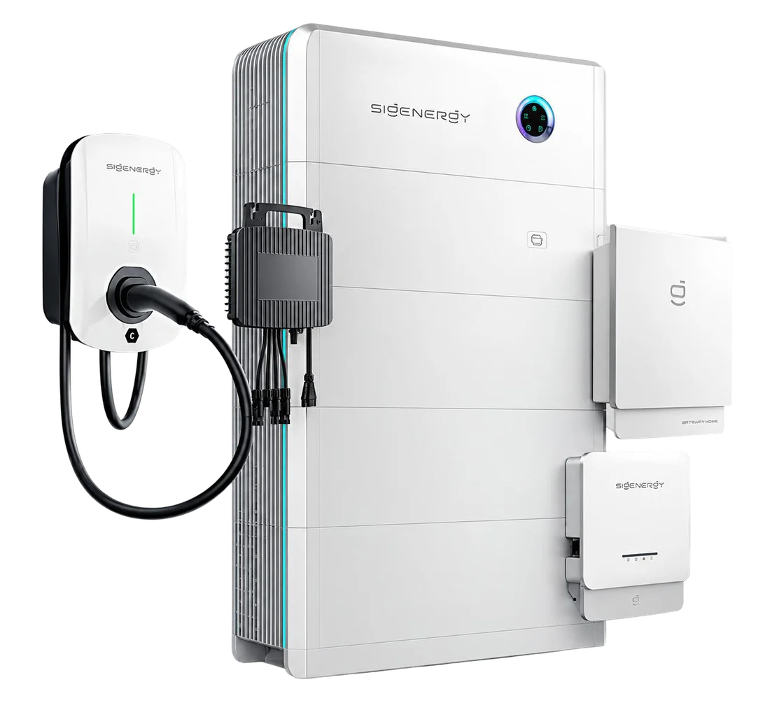Sigenergy battery, inverter and EV charger